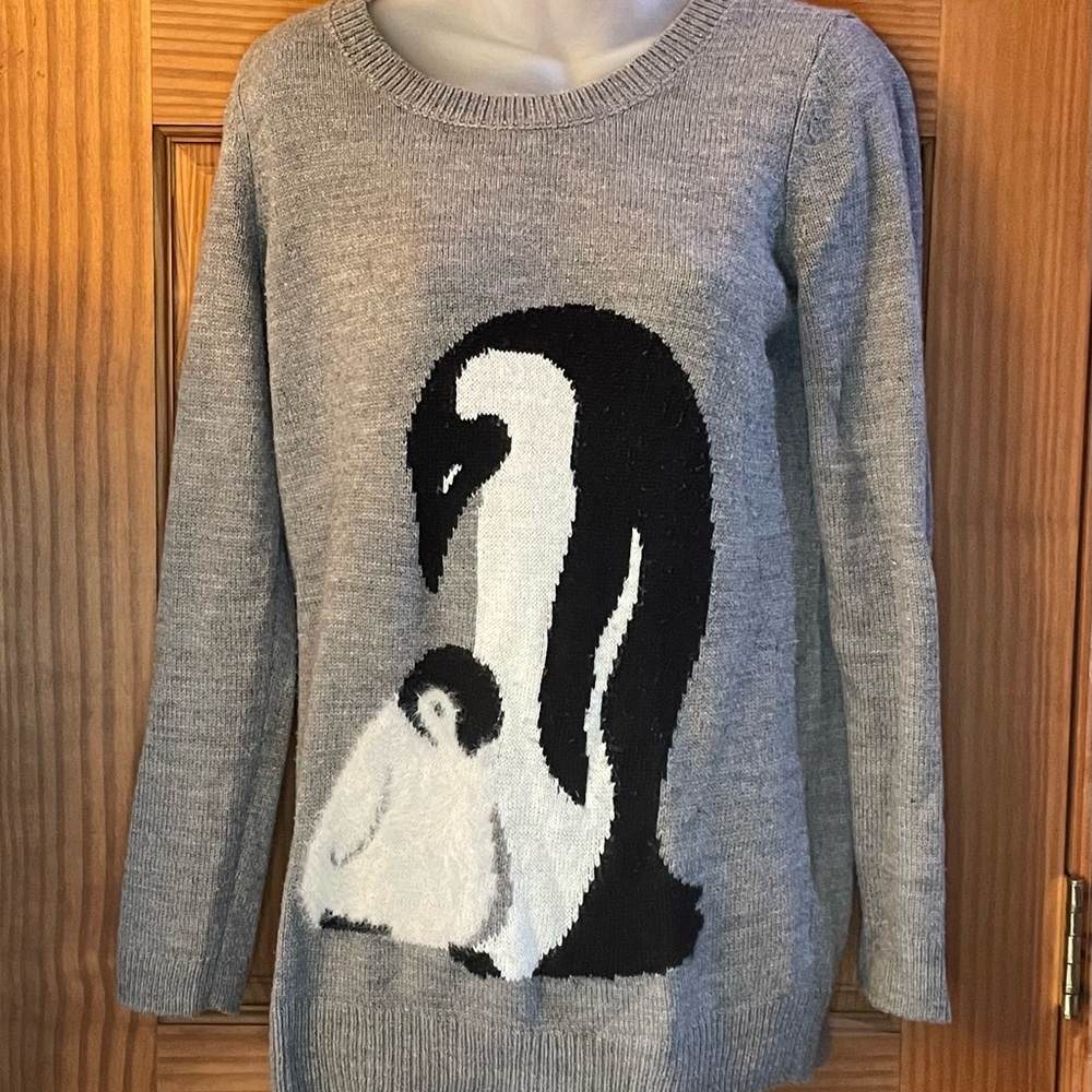Penguin Maternity Sweater